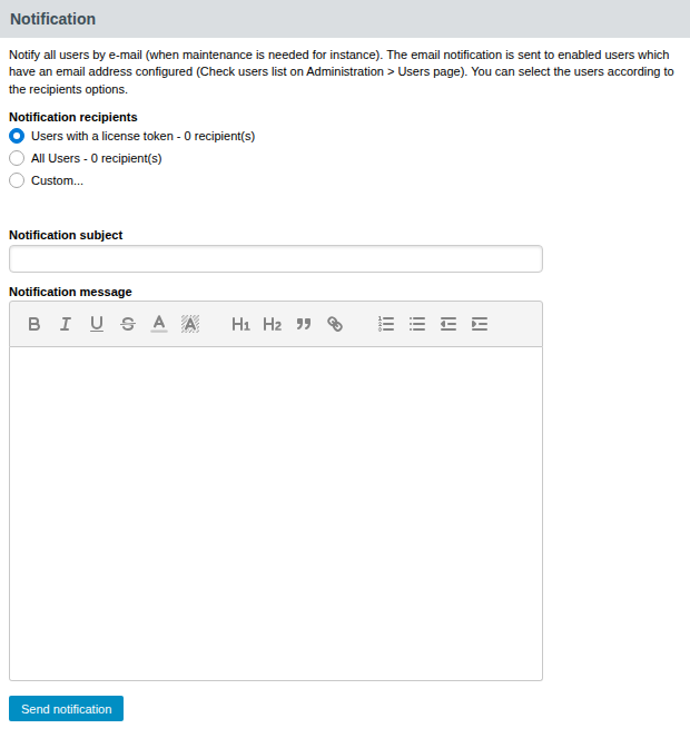 SIM email auto